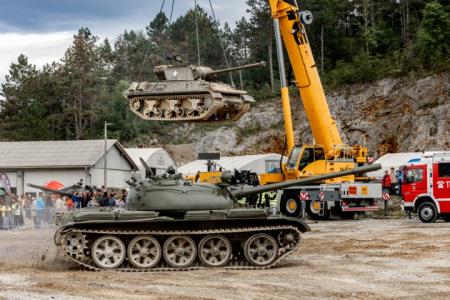 Predstavitev vozil zbirke Vojaškega muzeja Slovenske vojske, foto Simon Avsec3